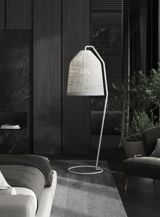 Black Out Floor Lamp by Karman