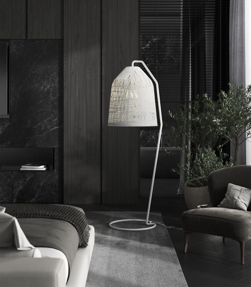 Black Out Floor Lamp by Karman