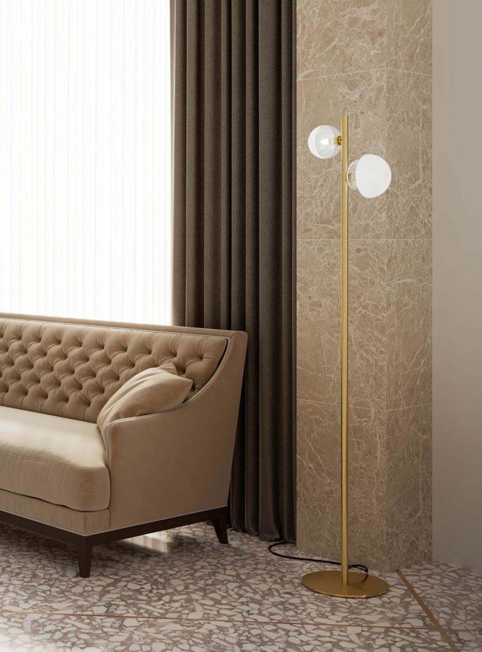 Molecola Floor Lamp by Il Fanale