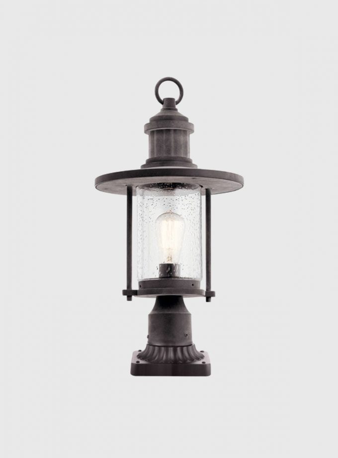 Riverwood Pedestal Light by Elstead