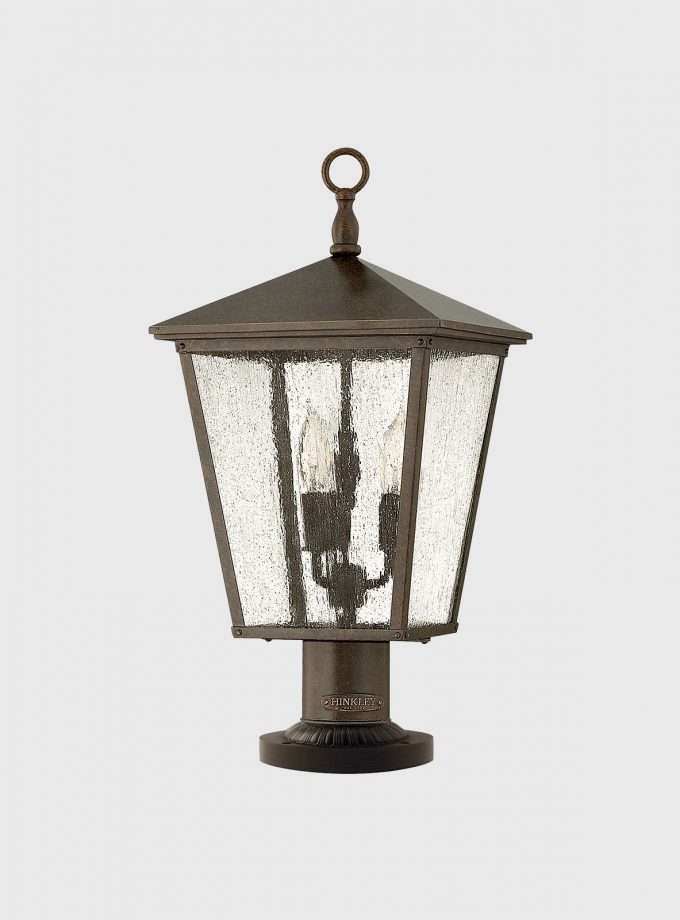 Trellis Pedestal Light by Elstead