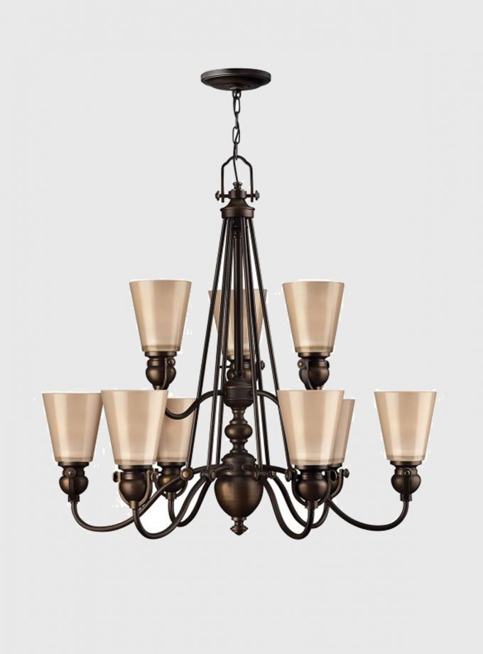 Mayflower Chandelier by Elstead