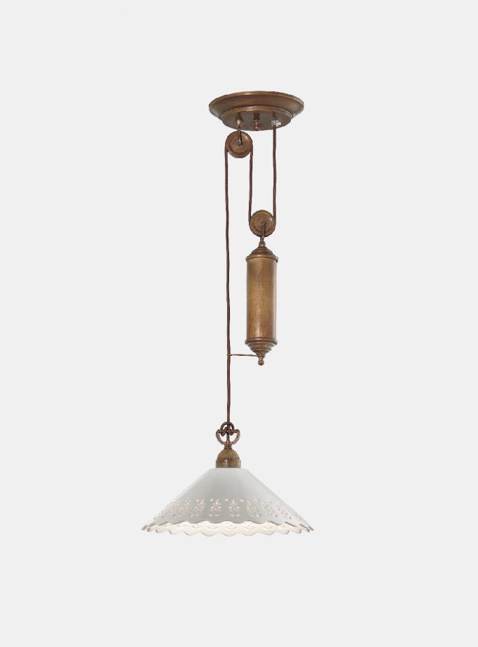 Fiori di Pizzo Pendant Light Counterweight by Il Fanale