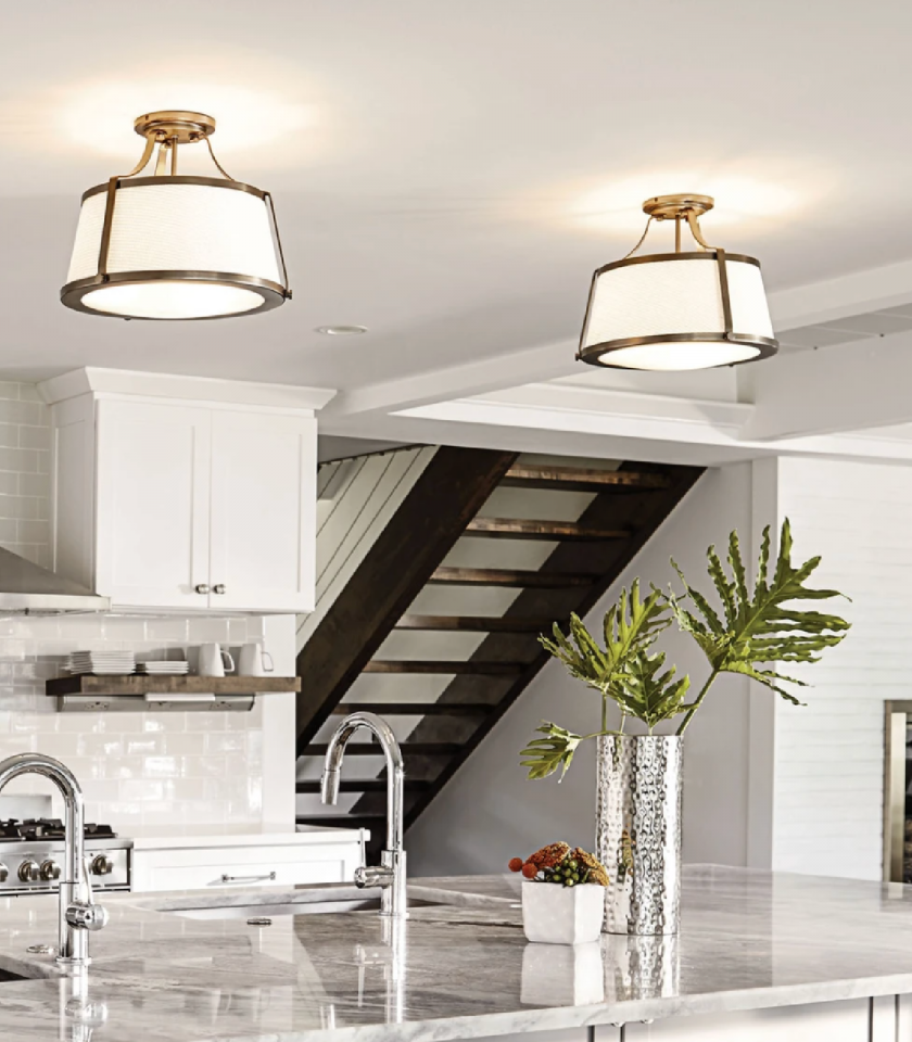 Charlotte Ceiling Light by Elstead