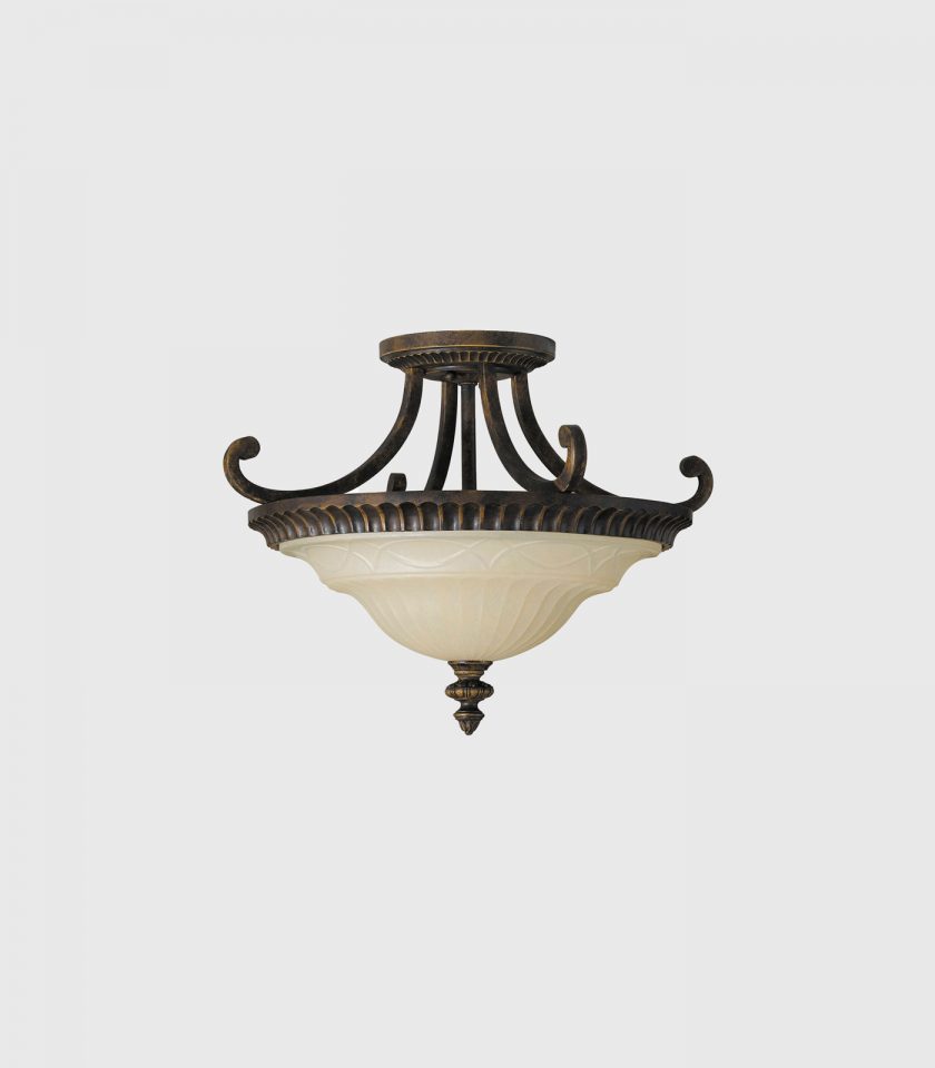 Drawing Room 2lt Ceiling Light by Elstead