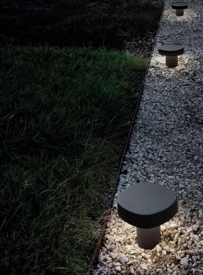 Ciottolo Bollard Light by Ai Lati