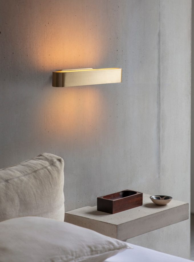 Colt Flush Wall Light by Bert Frank