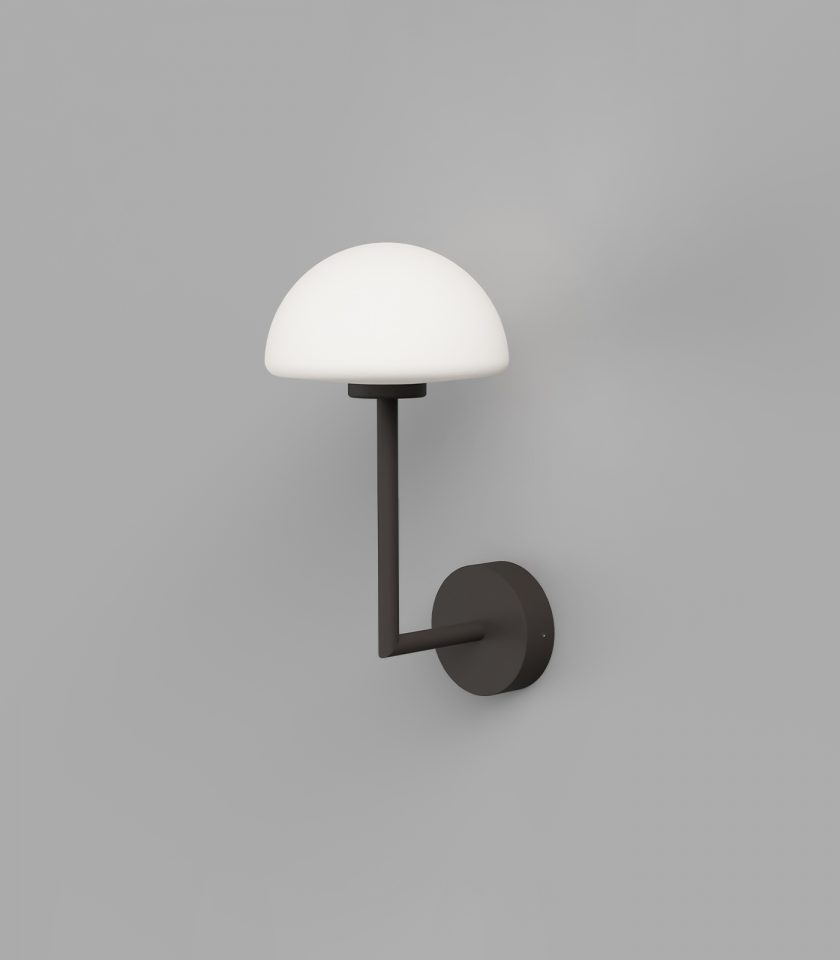 Orb Dome Long Arm Wall Light by Lighting Republic