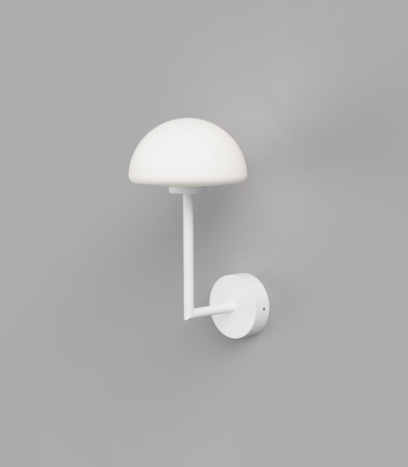 Orb Dome Long Arm Wall Light by Lighting Republic