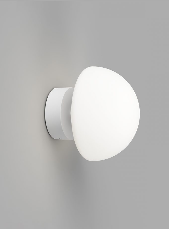 Orb Dome Short Arm Wall Light by Lighting Republic