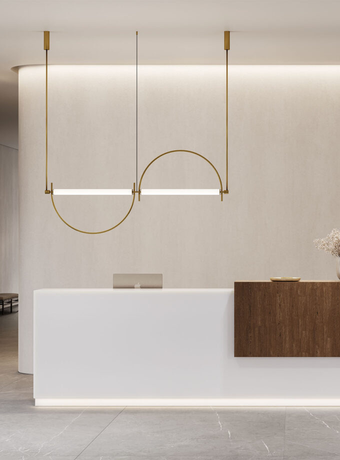 Arc Pendant Light by Aromas