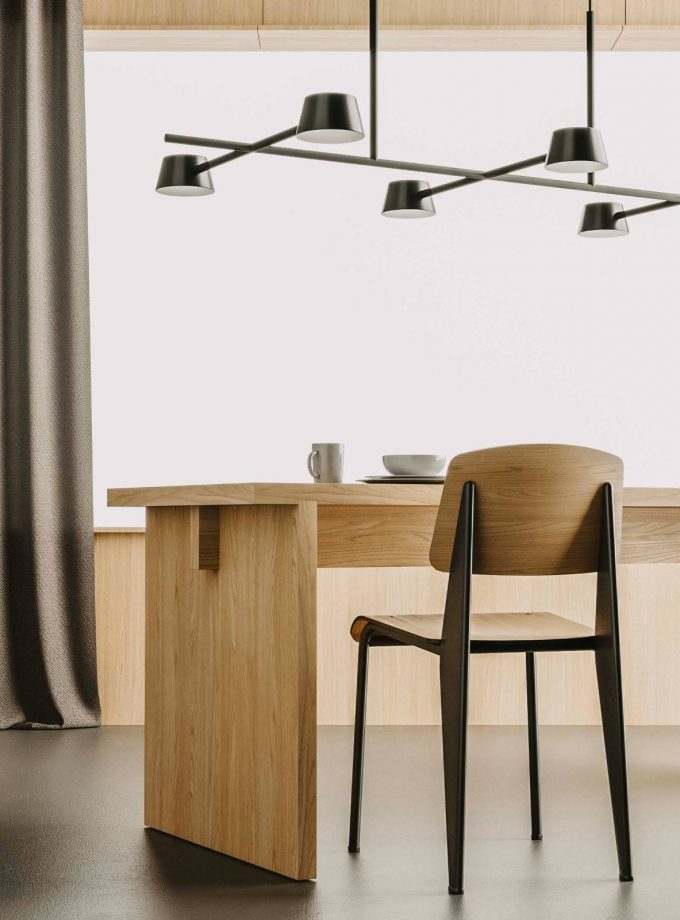 Nera 6lt Pendant Light by Aromas