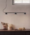 Blush Rail 3lt Pendant Light by Northern