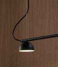 Blush Rail 5lt Pendant Light by Northern