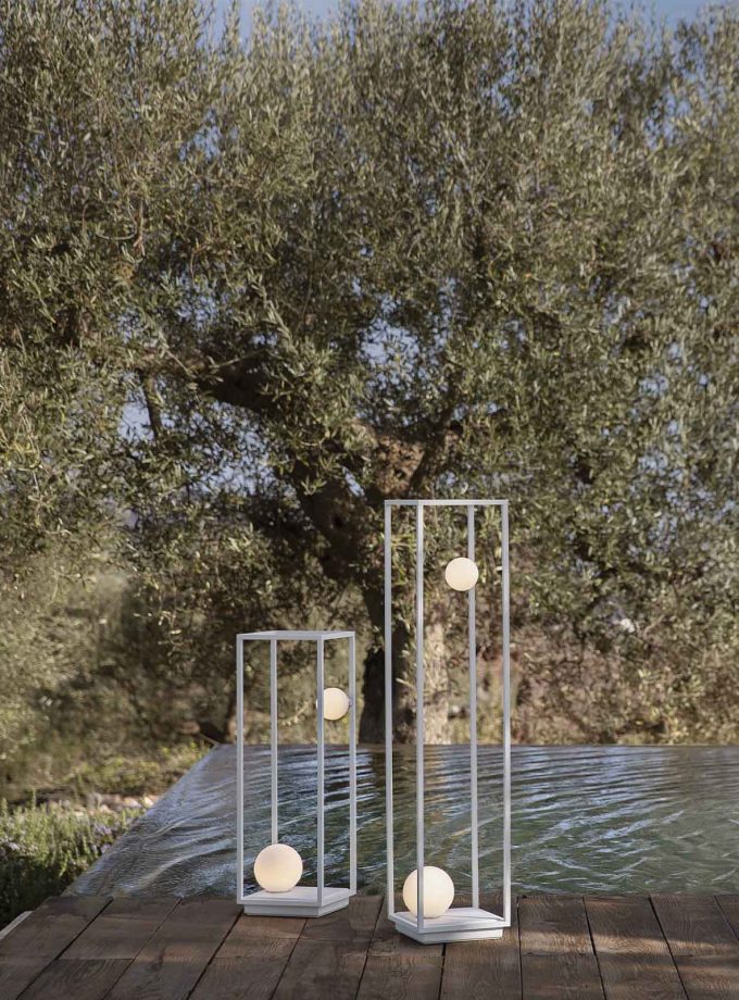 Abachina Outdoor Floor Lamp by Karman