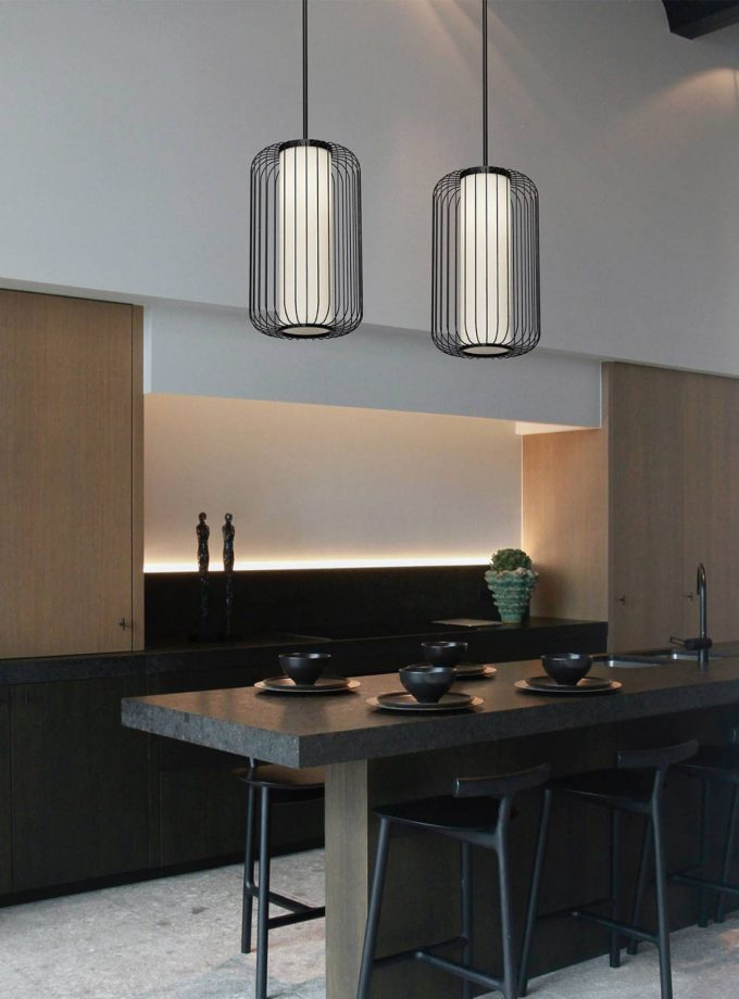 Maple Tube Pendant Light curated for LightCo