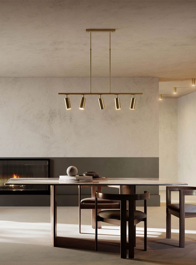 Girasoli Linear Pendant Light by Il Fanale