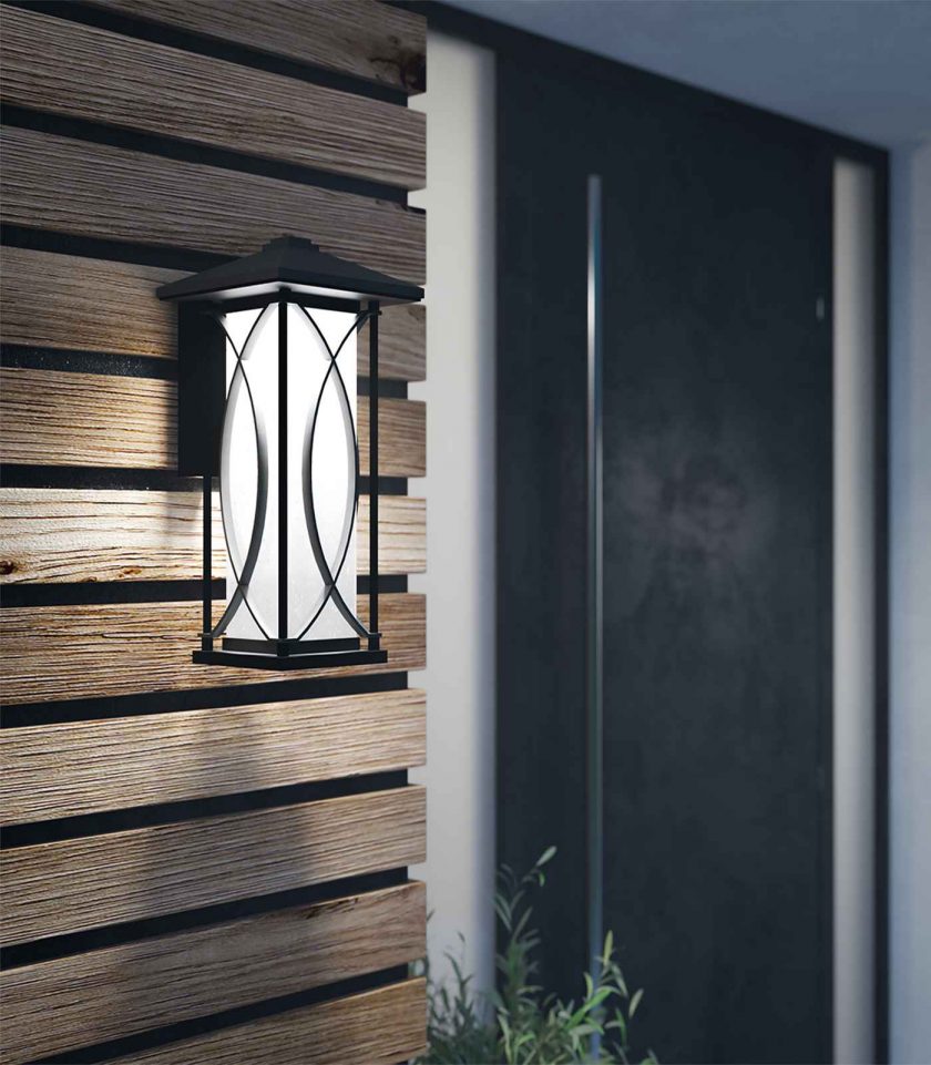 Ashbern Lantern Wall Light by Quintiesse