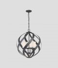 Blacksmith 4lt Pendant Light by Quintiesse