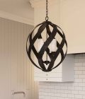 Blacksmith 4lt Pendant Light by Quintiesse