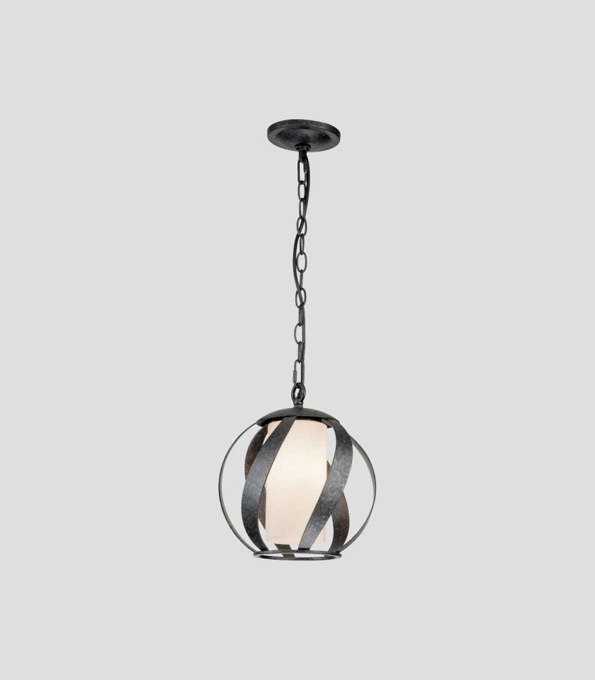 Blacksmith 3lt Outdoor Pendant Light by Quintiesse