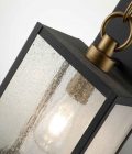 Lahden Lantern Wall Light by Quintiesse