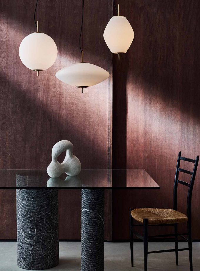 Nova Tall Pendant Light by J.Adams & Co.