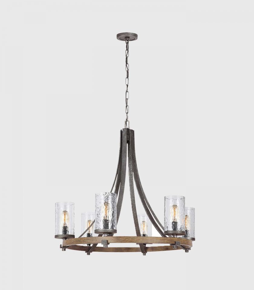 Angelo 6lt Chandelier by Quintiesse