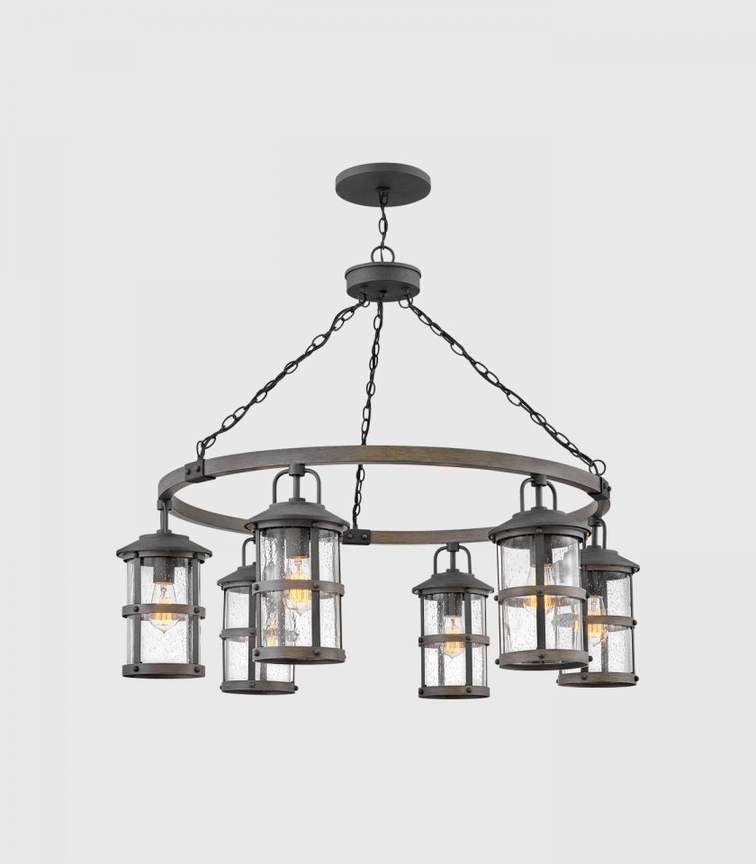 Lakehouse 6lt Pendant Light by Quintiesse