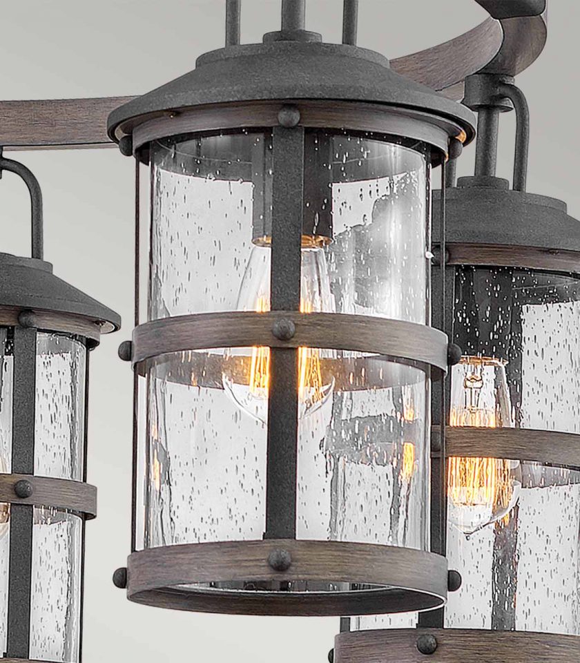 Lakehouse 6lt Pendant Light by Quintiesse