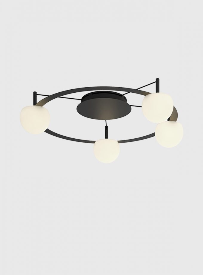 Circ Semi-Flush 5lt Ceiling Light by Estiluz