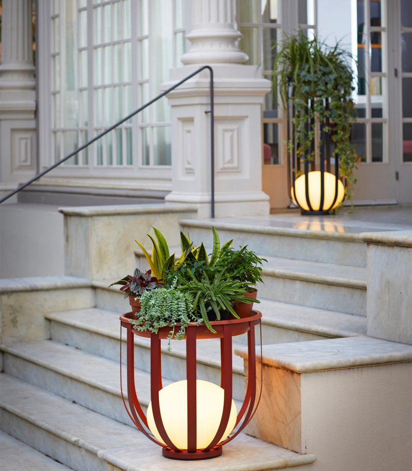 Bols Tall Outdoor Floor Lamp by Estiluz