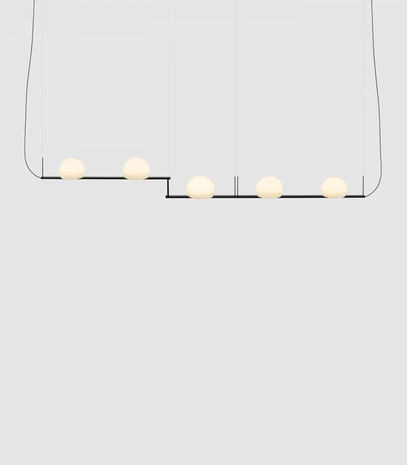 Circ 2lt Linear Pendant Light by Estiluz