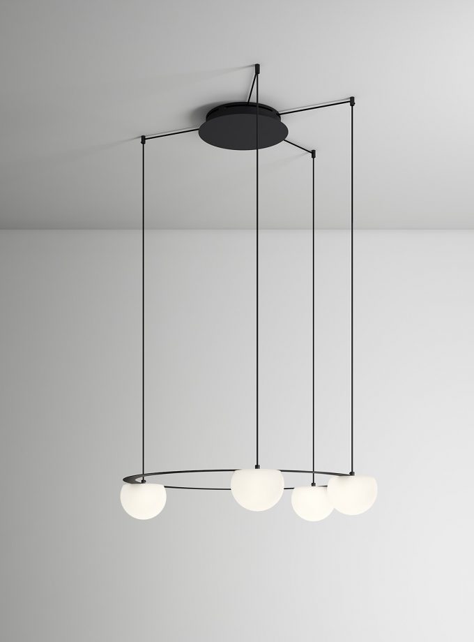 Circ 4lt Pendant Light by Estiluz