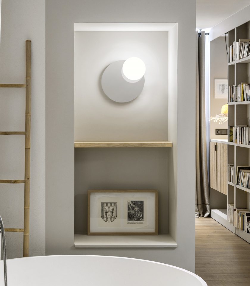 Circ Mirror Wall Light by Estiluz