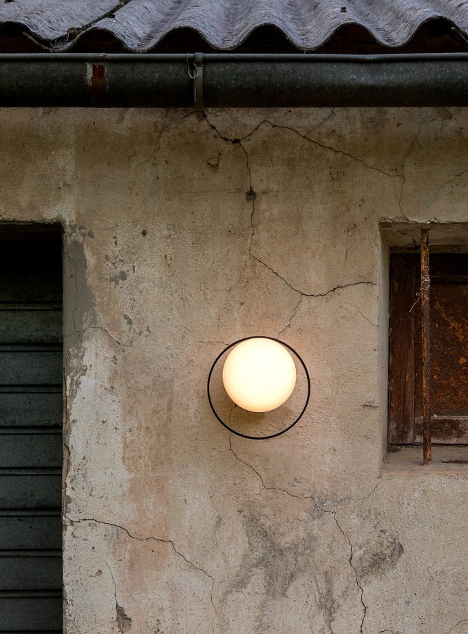 Circ Ring Outdoor Wall Light by Estiluz