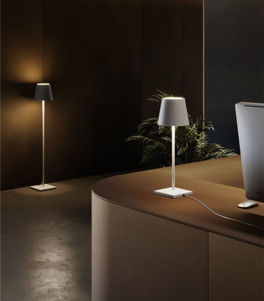 Poldina 230V Table Lamp by Zafferano Ai Lati Lights