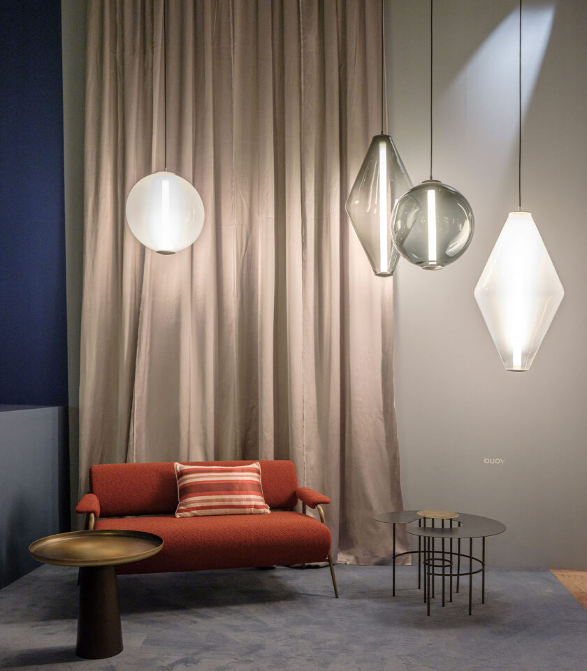 Buoy Double Cone Pendant Light by Bomma