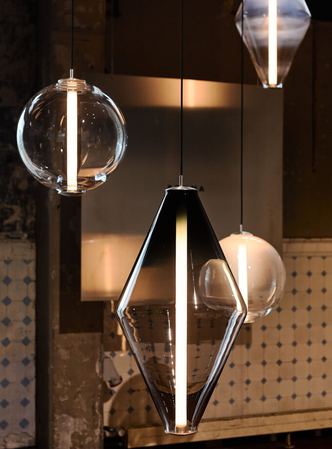 Buoy Double Cone Pendant Light by Bomma