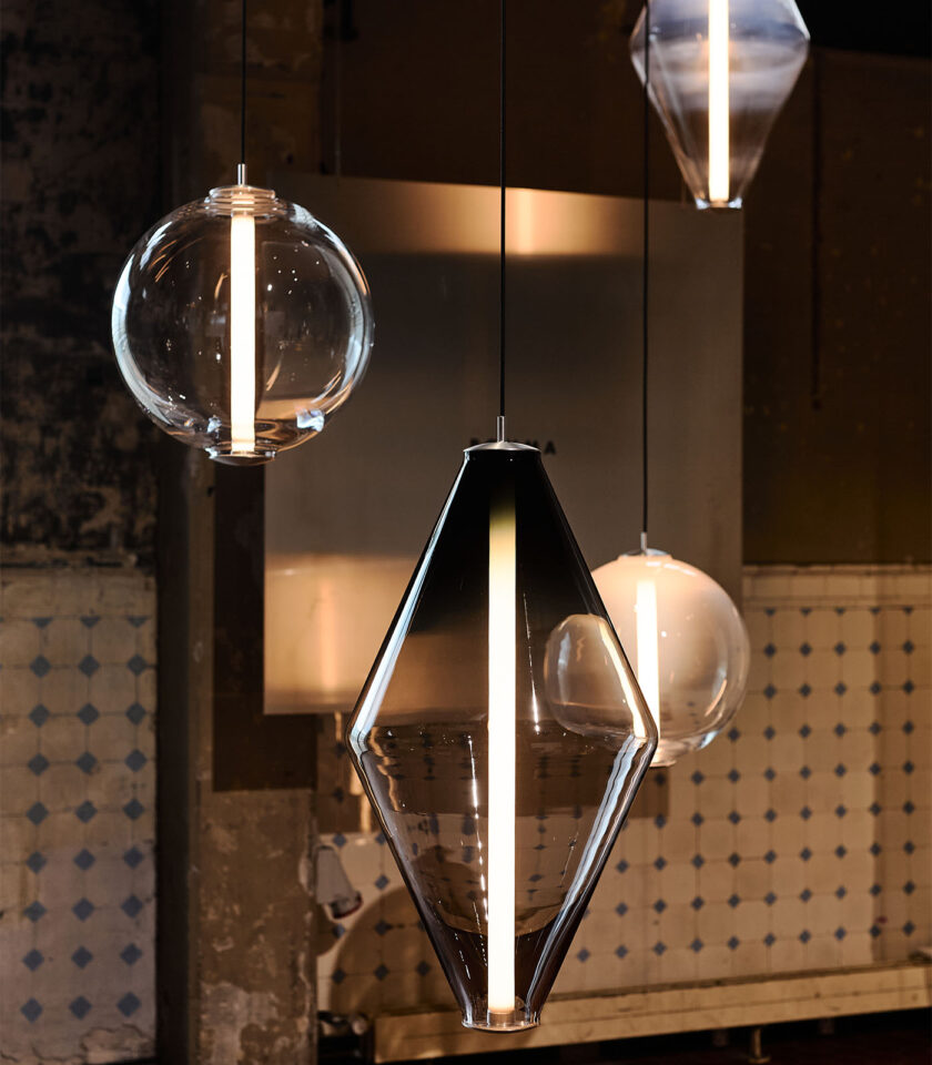 Buoy Double Cone Pendant Light by Bomma