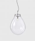 Tim Silver Pendant Light by Bomma