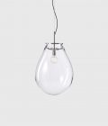 Tim Silver Pendant Light by Bomma