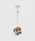 Afoxé 6lt Pendant Light by Ferroluce