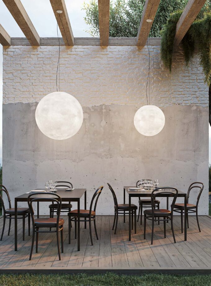 Ululi Ulula Outdoor Pendant Light by Karman