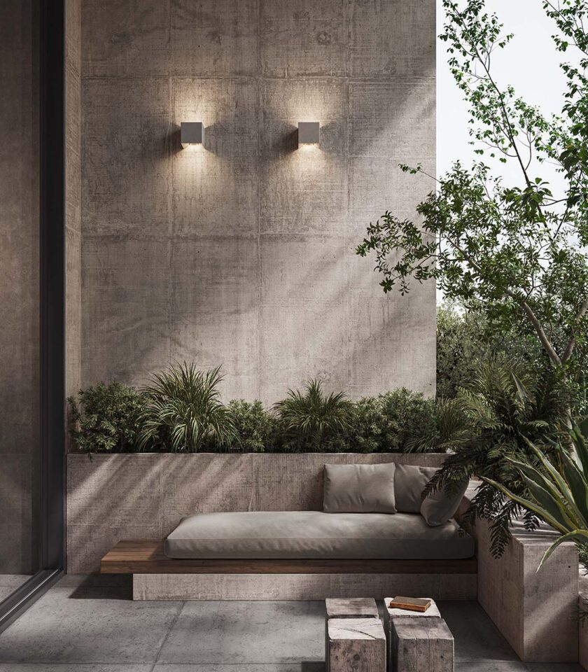 Cobu Outdoor Wall Light by Karman