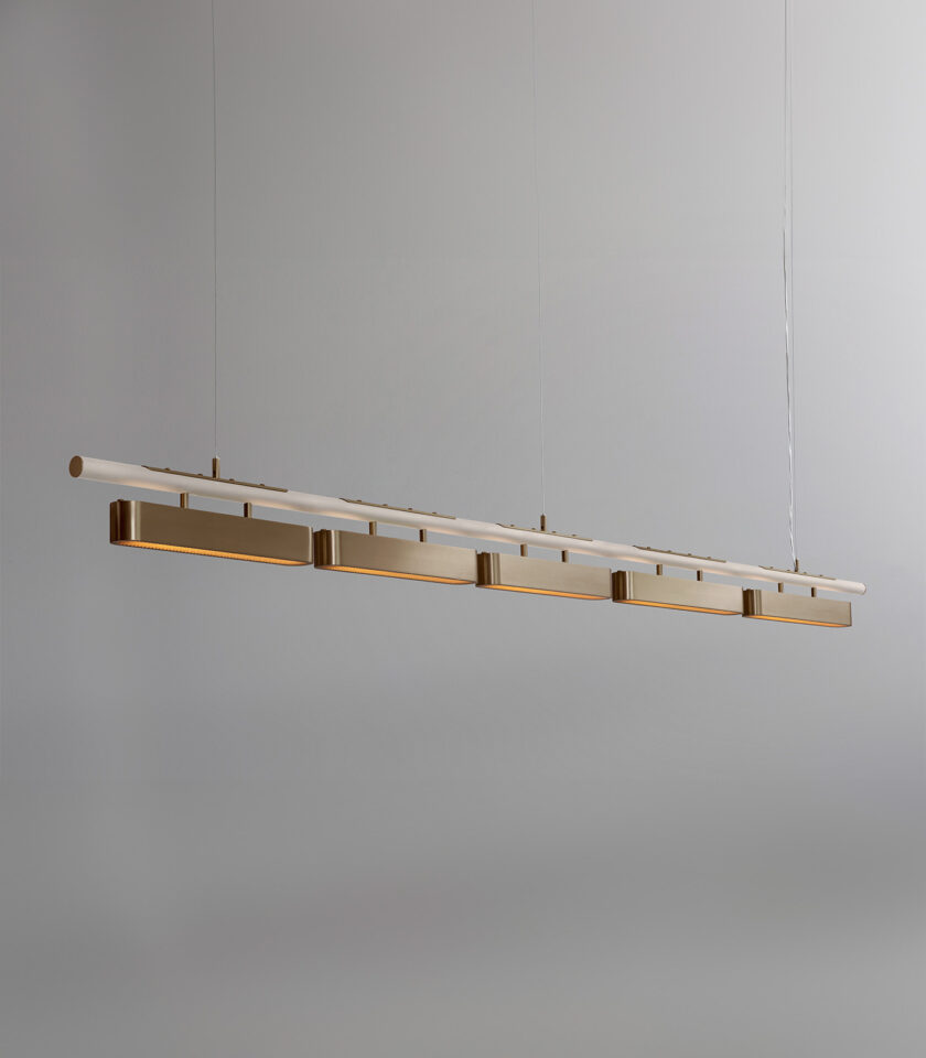 Colt Linear 5lt Pendant Light by Bert Frank